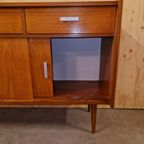 * Vintage Dressoir Jaren 60 Lowboard Teak Dressoir thumbnail 9