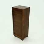 Art Deco Tambour Door Cabinet 1920s thumbnail 9