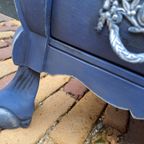 Ladekast - Buikkastje - Blauw Met Zilveren Details thumbnail 10