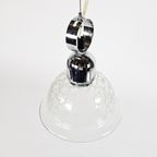 Murano - Hanglamp - Kristal- Chroom - Italie - Mid Century Modern thumbnail 4