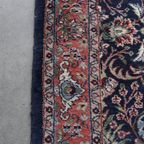 Geweldige, Grote En Dikke, 6 Meter Lange Vintage Oosterse Loper Met Voornamelijk Blauw thumbnail 11