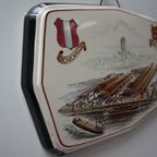 Keramiek Plateau Montan Haven Dordrecht Door Schoonhoven 1956 thumbnail 5