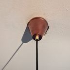 Vintage Lamellen Hanglamp In De Stijl Van Jo Hammerborg Voor Fog&Morup Jaren 60S/70S thumbnail 8