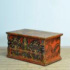 Folk Art Bruidskist, Circa 1850 thumbnail 2