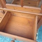 Grenen Ladekast Vitrine Kast thumbnail 5