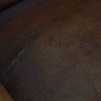 Grote, Royale Schapenleren Oorfauteuil Met Warme Kleuren En Een Prachtig Patina thumbnail 13
