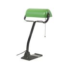 Bauhaus Bureaulamp Notarislamp Erpe Model 52 Groen Emaille thumbnail 11