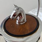 Vintage Western Cowboy Design Ijsemmer, Icebucket Van Imitatieleer En Zilverkleurige Kunststof thumbnail 8