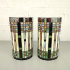Duo Wandlampen In Tiffany Stijl thumbnail 6