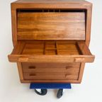 Teakhouten Secretaire Van Dyrlund, 1960’S thumbnail 12