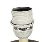 Herda Holland - Tafellamp - Terra Cotta - Aardewerk - 70S thumbnail 7