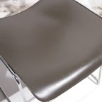 Industrieel Vintage David Rowland 40/4 Stoelen Donker Legergroen thumbnail 6