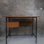 60's Vintage Bureau Werktafel Toonbank Balie thumbnail 3