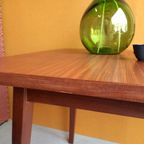 Retro Vintage Teakhouten Eettafel, Diner Table, Tafel thumbnail 4