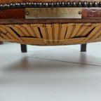 Klassieke Engelse Leren Stoel 1912 thumbnail 4