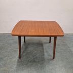 Vintage Eettafel Uittrekbare Tafel Teakhouten Tafel Jaren 60 thumbnail 4