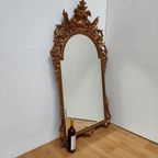 Grote Vintage Barok Brocante Rococo Spiegel Schouwspiegel 01 thumbnail 10