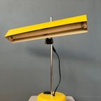 Gele Vintage Fluorescent Bureaulamp thumbnail 9