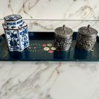 Metalen Dienblad, Volkskunst thumbnail 9