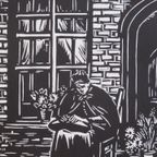 Houtsnede Frans Masereel: De Kantkloster thumbnail 2