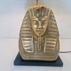 Hollywood Regency Tafel Lamp Farao Deknudt Jansen Stijl thumbnail 5