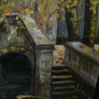 Nederlands Stadsaanzicht Johannes Karel Leurs (1865-1938) thumbnail 6