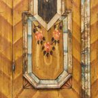 Antieke Beschilderde Bruidskast 1817 thumbnail 14