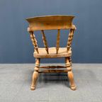 Lichte Engelse Beukenhouten Captain Chair thumbnail 15