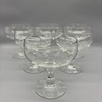 Set Champagne Coupes Edelkristal Schott Zwiesel 6 Stuks thumbnail 2