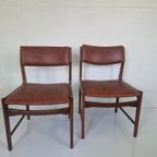 2 Vintage Eric Buch Stoelen Deens Design thumbnail 6