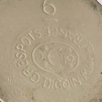 Digoin Grespots No. 6 - Vintage Stoneware Lidded Jug/Pitcher thumbnail 7