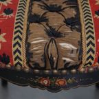 Set Van 4 Unieke En Sierlijke Antieke Franse Napoleon 3 Stoeltjes Ingelegd Met Parelmoer thumbnail 13