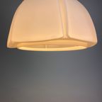 Witte Bloemvormige Opaline Glazen Hanglamp Van Glashütte Limburg Medium thumbnail 6