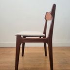 Set Van 4 Vintage Deense Stoelen Van Findahl Møbelfabrik 196 thumbnail 10