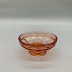 Art Deco Roze Persglas Schaaltje thumbnail 6