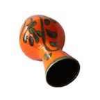 Vintage West-germany Vaas Oranje/groen, Jaren '60/'70 thumbnail 3