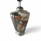 Alexander Kalifano / Modern Impressionist Art Vase Lamps / Circa 1980s thumbnail 4
