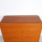 Vintage Secretaire Kast Teak, Jaren 60 thumbnail 18