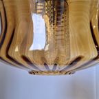 Vintage Okergele Glazen Lamp thumbnail 12