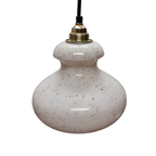 Vintage Hanglamp Met Glazen Opaline Kap thumbnail 7