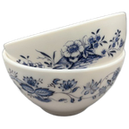 Set Arcopal Schaaltjes Blauw Bloemmotief 2 Stuks thumbnail 2