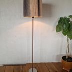 Mid Century Teak Aluminium Vloerlamp Vintage Design thumbnail 2