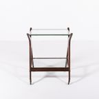 Italian Mid-Century Modern Sculptural Side Table/Serving Cart, 1960’S thumbnail 6