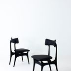 Set Of Four Black S3 Chairs thumbnail 4