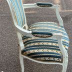 French Armchair Louis Xv Chairs, 20Th Ce thumbnail 3