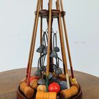 Tafel Miniatuur Croquet Set thumbnail 5