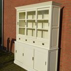 Witte Vitrine Servies Kast thumbnail 2