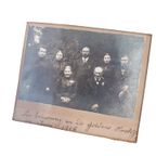 Antique Oak Leaf Carved Wooden Acorn Photo Frame / Family Picture 1916 thumbnail 4