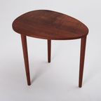 Set Of Three Nesting Tables By Beder Trædrejeri, Denmark 1960s thumbnail 13