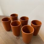 Wabi Sabi Vintage Warm Brown Mugs thumbnail 4